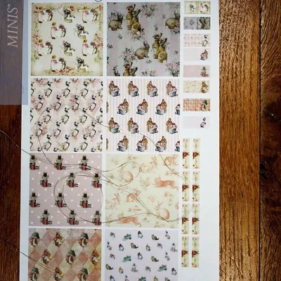 BPC 22-B Papel de regalo de Beatrix Potter