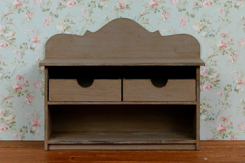 CL 09 Mueble Bajo Ancho Con Respaldo Alto Y Cajones